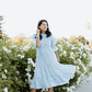 Dahlia Floral Midi  Dress