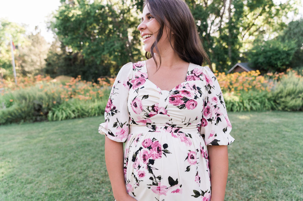 Catalina Floral Midi Dress