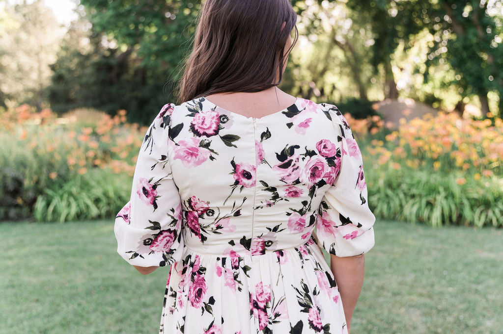 Catalina Floral Midi Dress