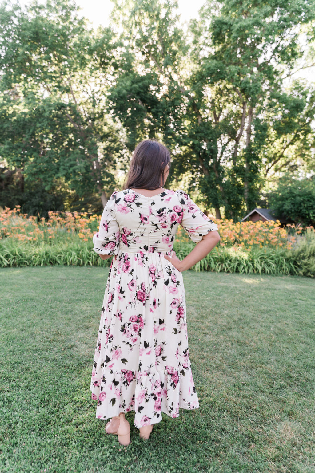 Catalina Floral Midi Dress