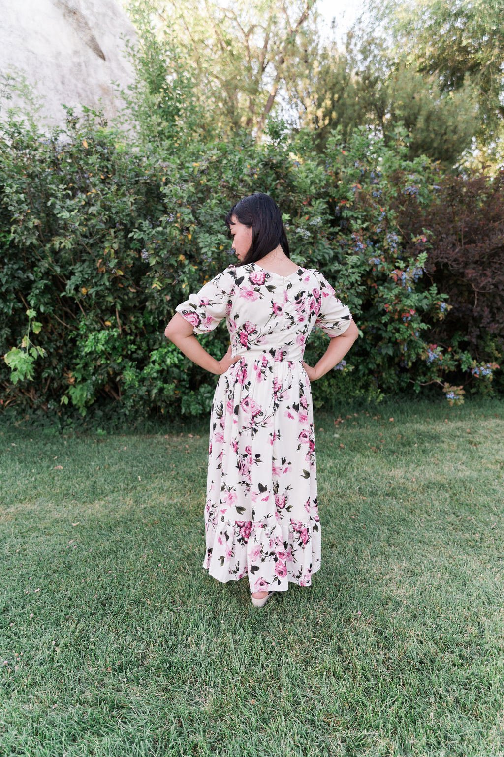 Catalina Floral Midi Dress