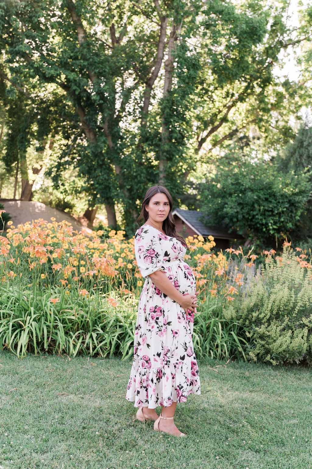 Catalina Floral Midi Dress