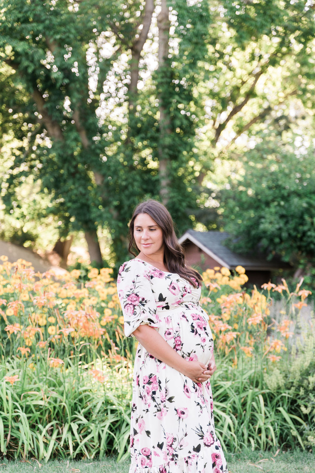 Catalina Floral Midi Dress