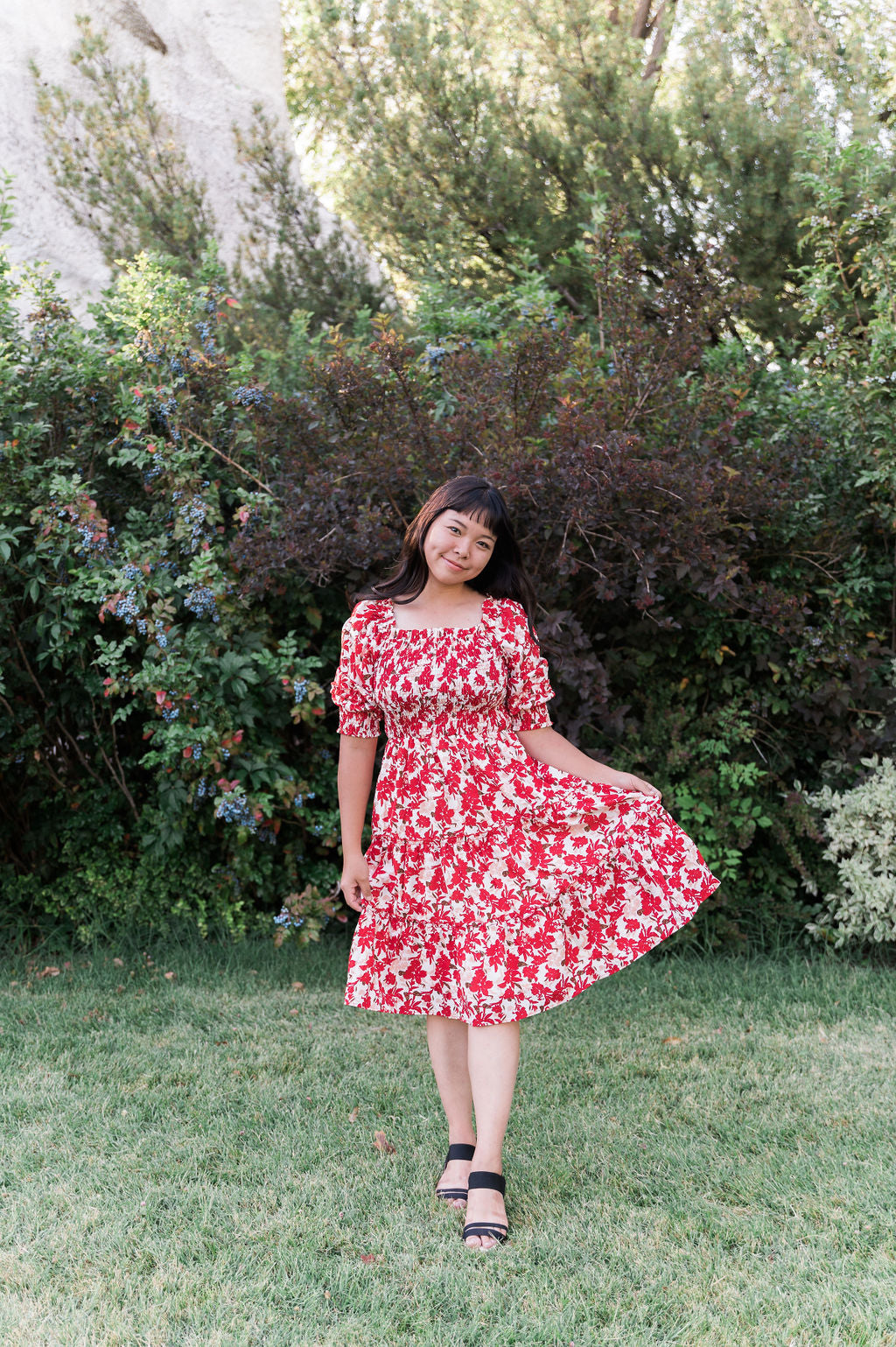 Elaine Floral Mini Dress Medium Elaine Floral Mini Dress Medium