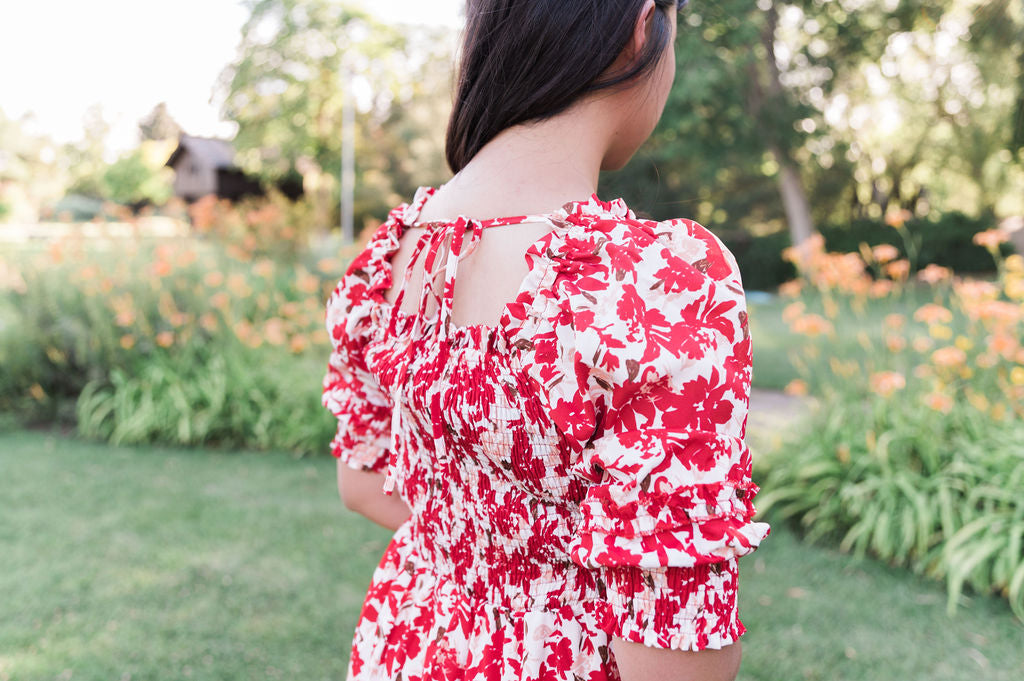 Elaine Floral Mini Dress