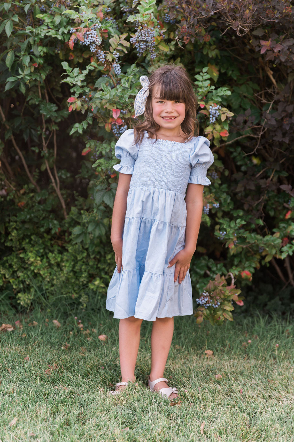 Girl Nadine Cotton Jacquard Dress