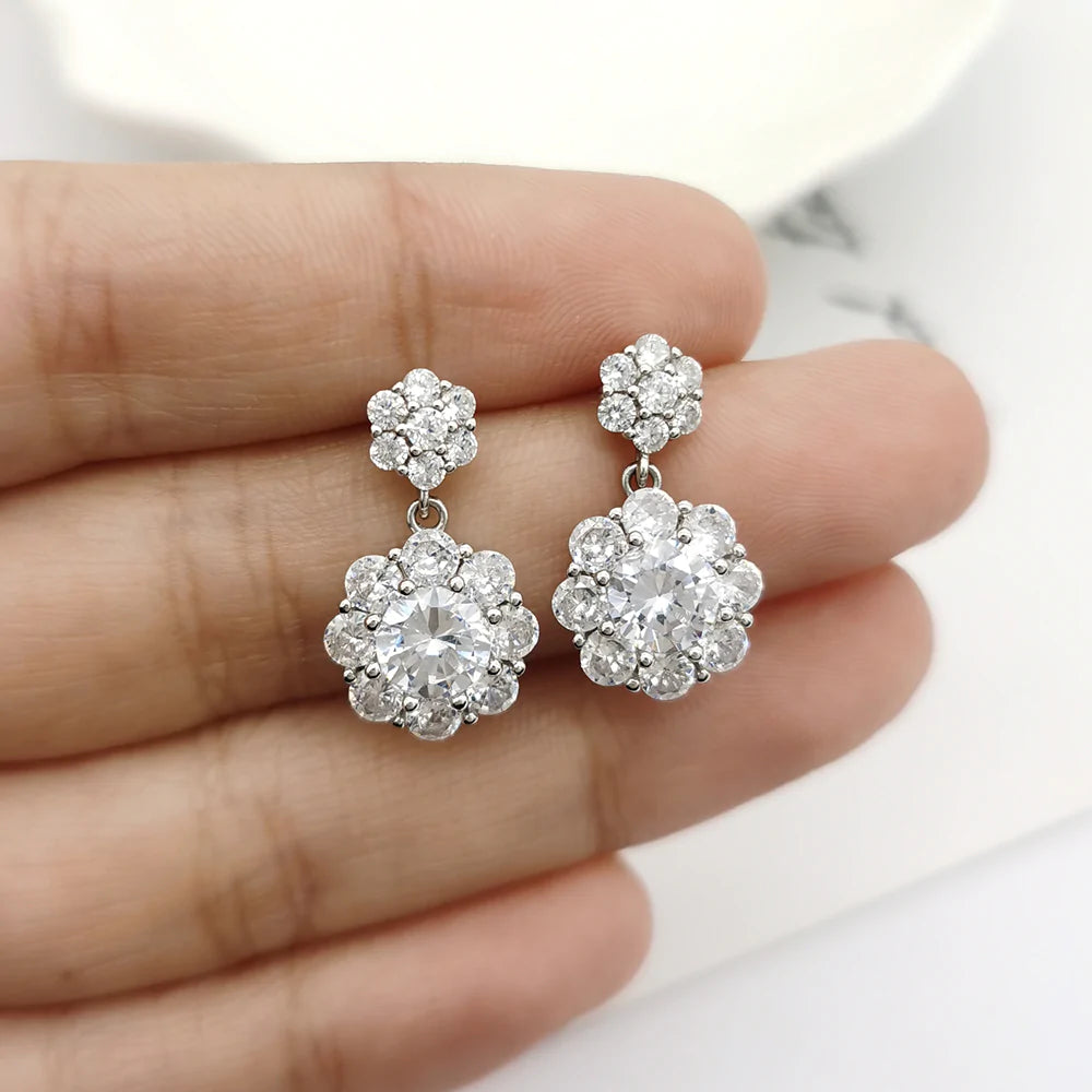 Lydia Drop Stud Hypoallergenic Earrings