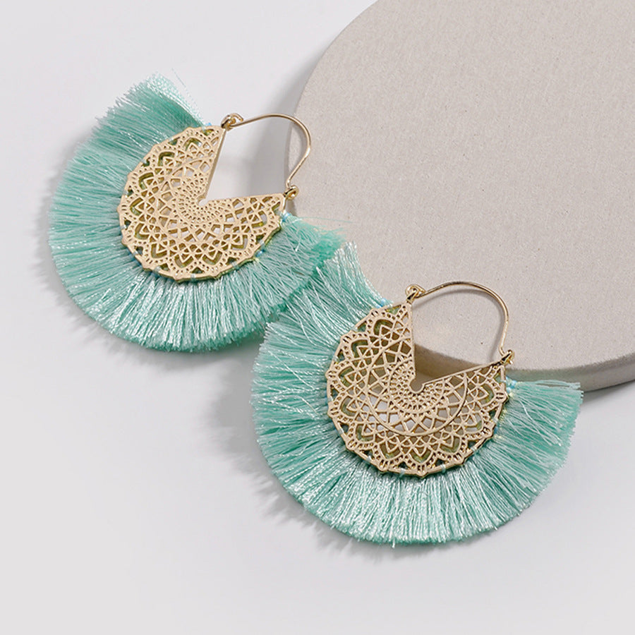 TASSEL DROP EARRINGS