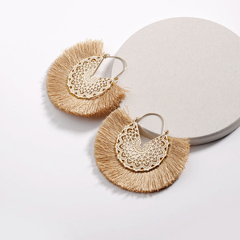 TASSEL DROP EARRINGS