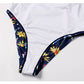 WILDFLOWERS PRINT ONE-PIECE SWIMSUIT