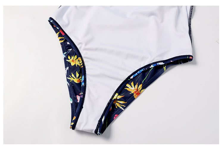 WILDFLOWERS PRINT ONE-PIECE SWIMSUIT