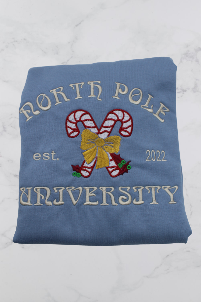 North Pole University  Christmas Sweatshirt