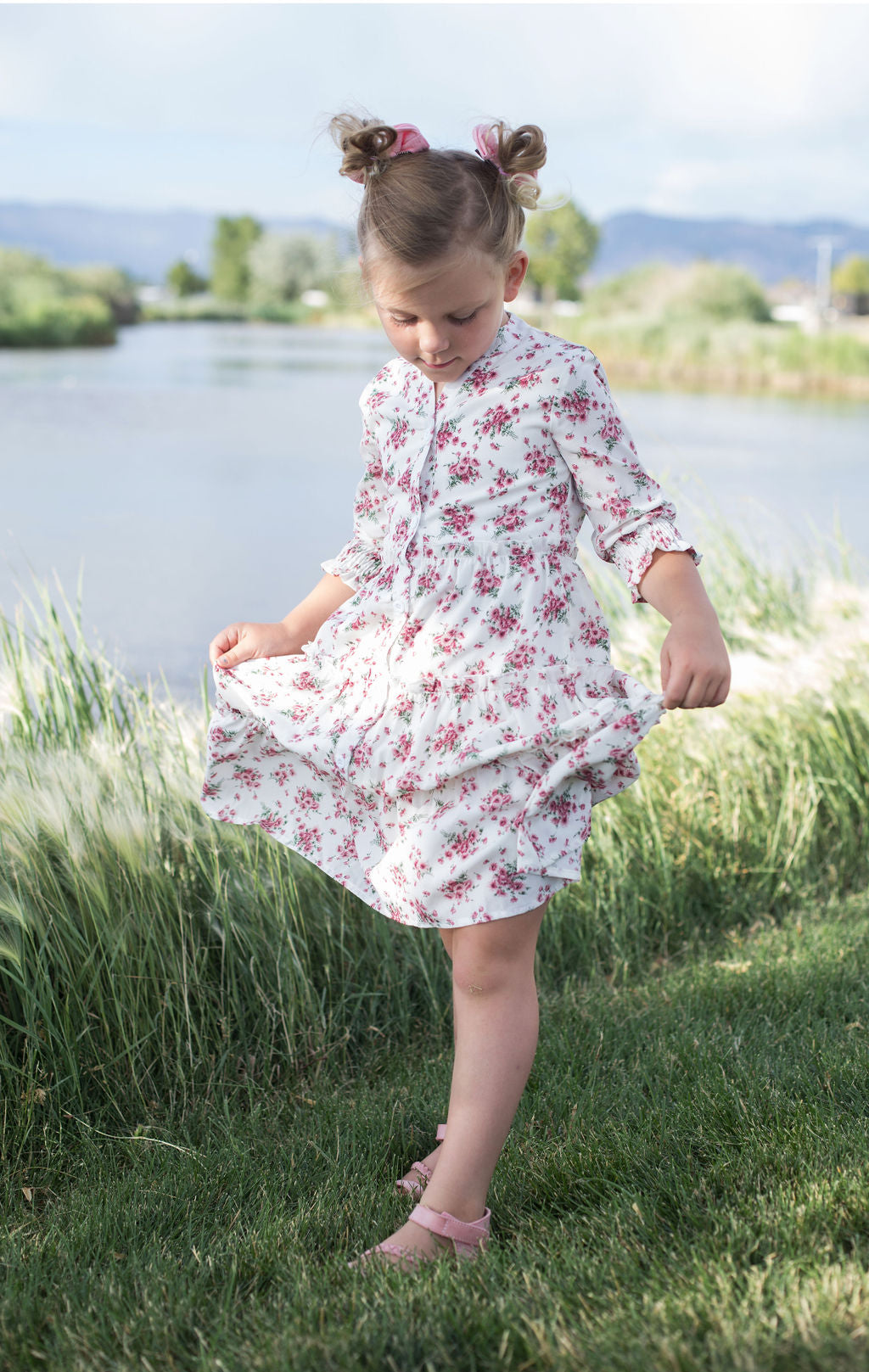 Juliette Girl Floral Dress