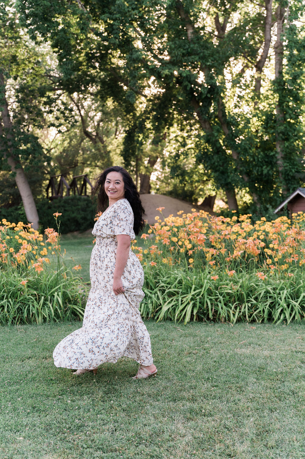 Michaela Floral Maxi Dress