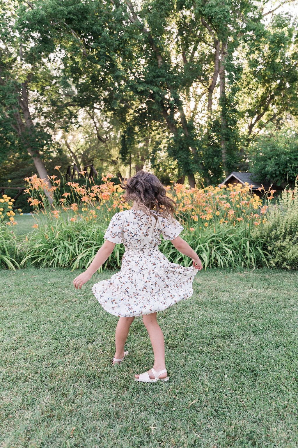 Girl Michaela Floral Dress