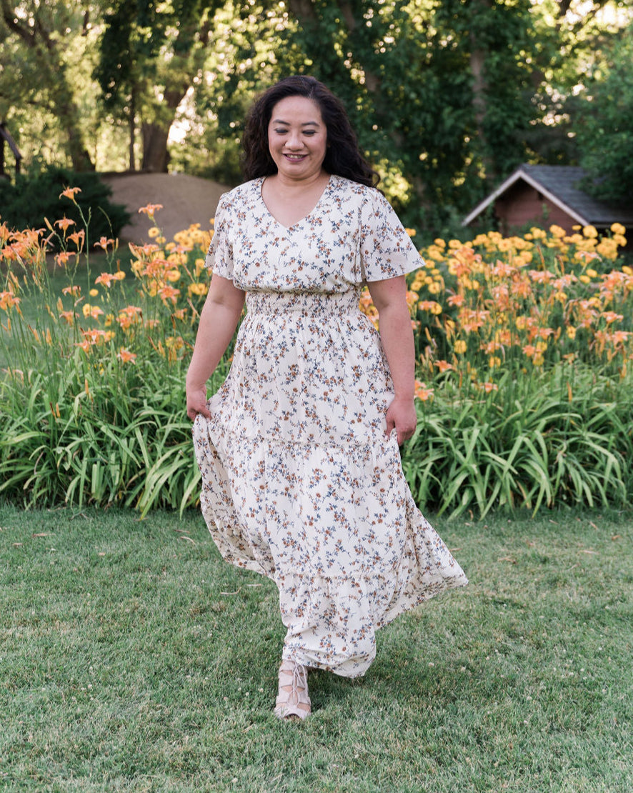 Michaela Floral Maxi Dress - Motherhood Friendly Small Michaela Floral Maxi Dress - Motherhood Friendly Small