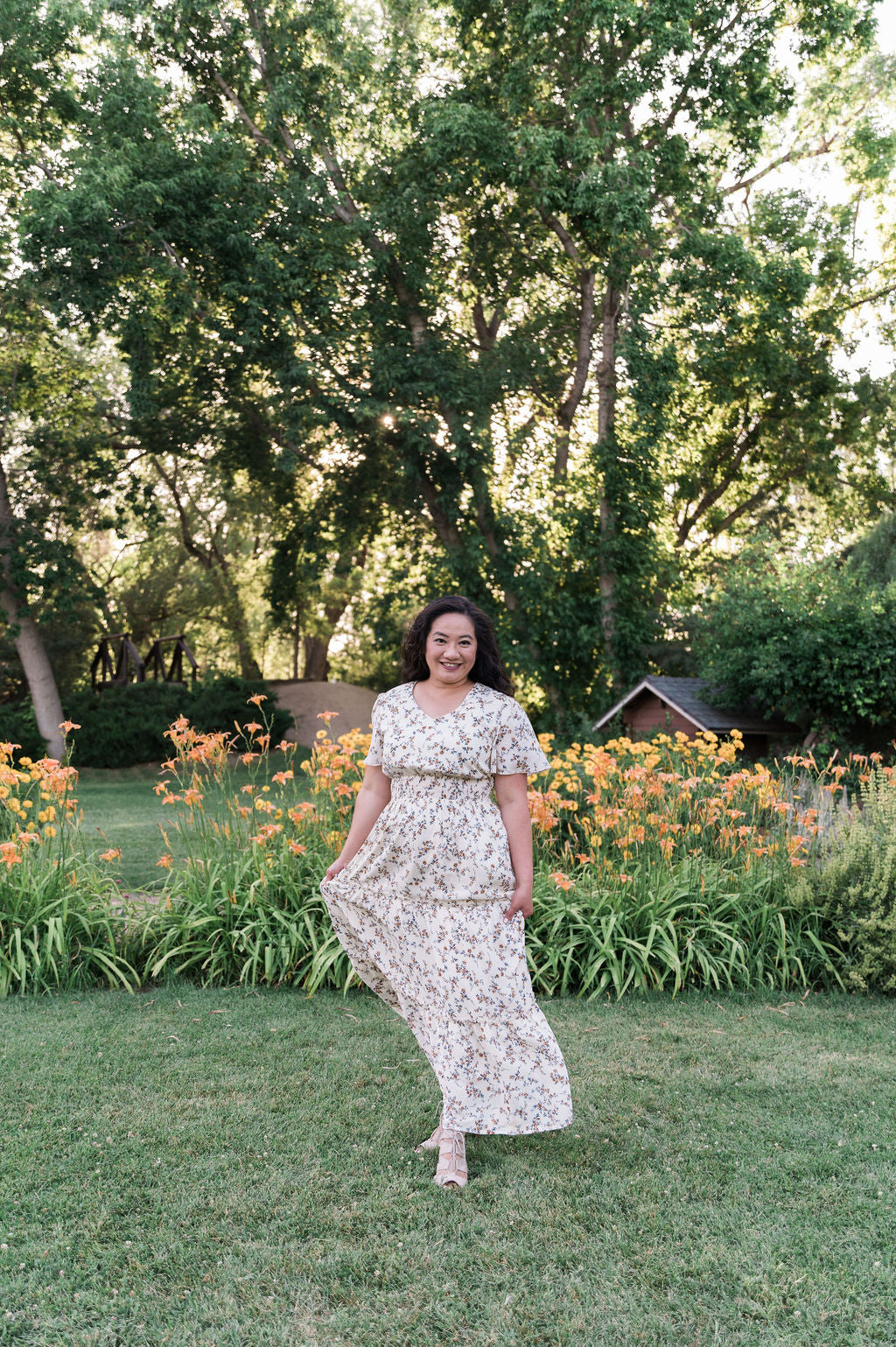 Michaela Floral Maxi Dress