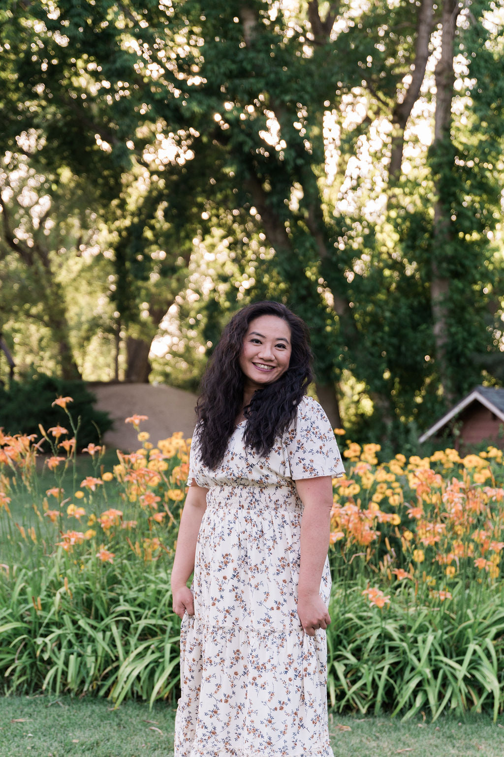 Michaela Floral Maxi Dress