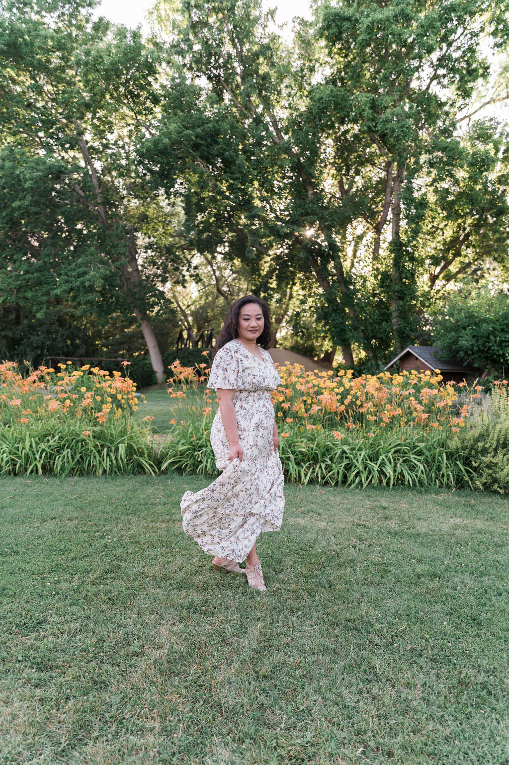 Michaela Floral Maxi Dress