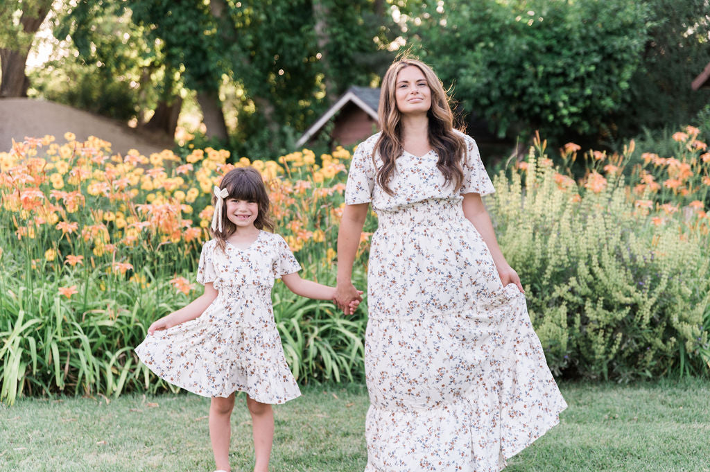 Girl Michaela Floral Dress