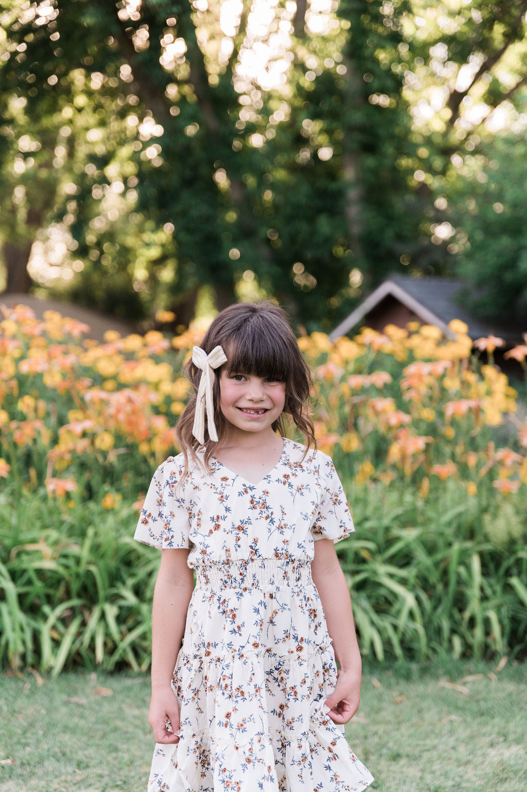 Girl Michaela Floral Dress