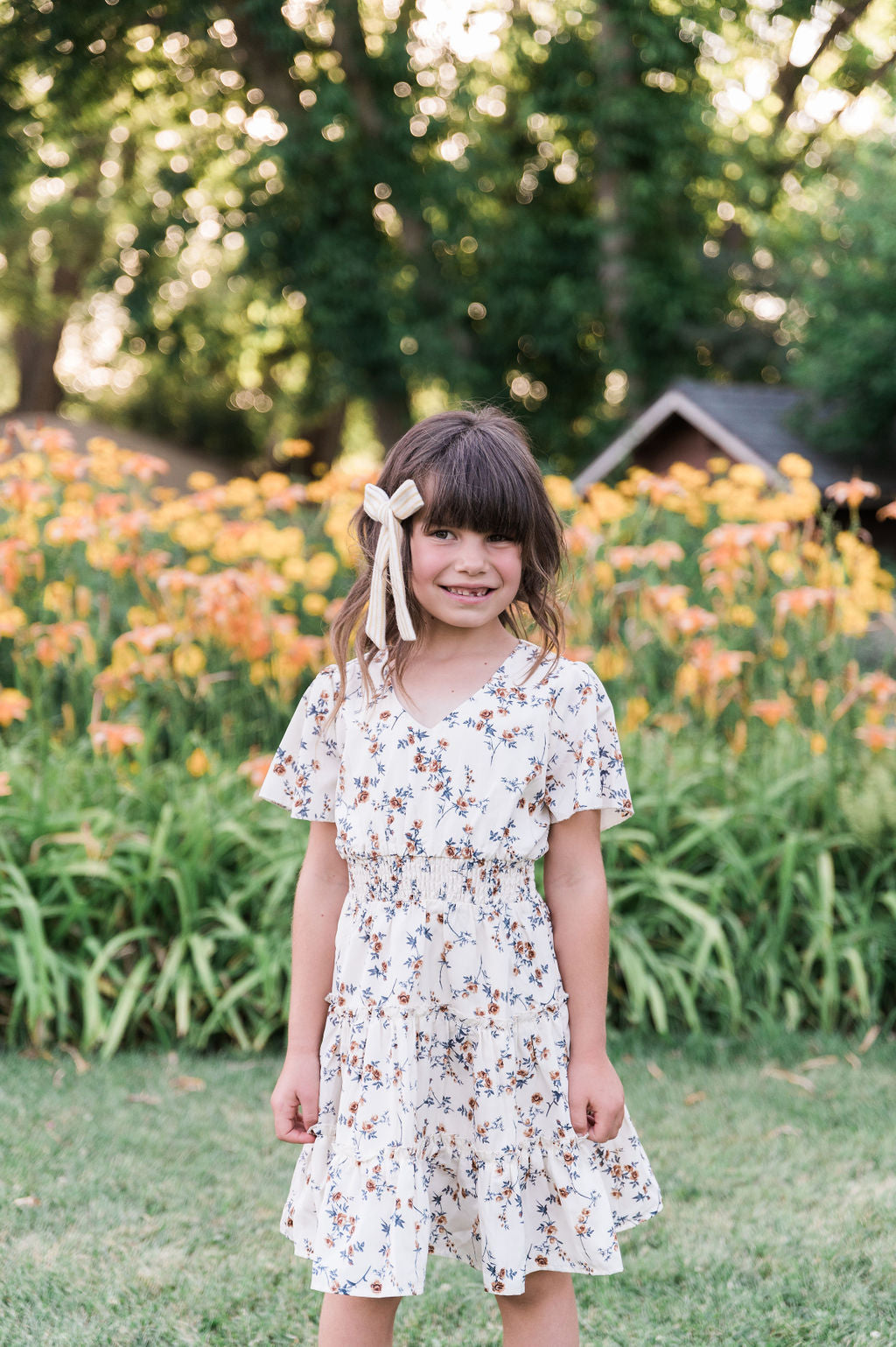 Girl Michaela Floral Dress