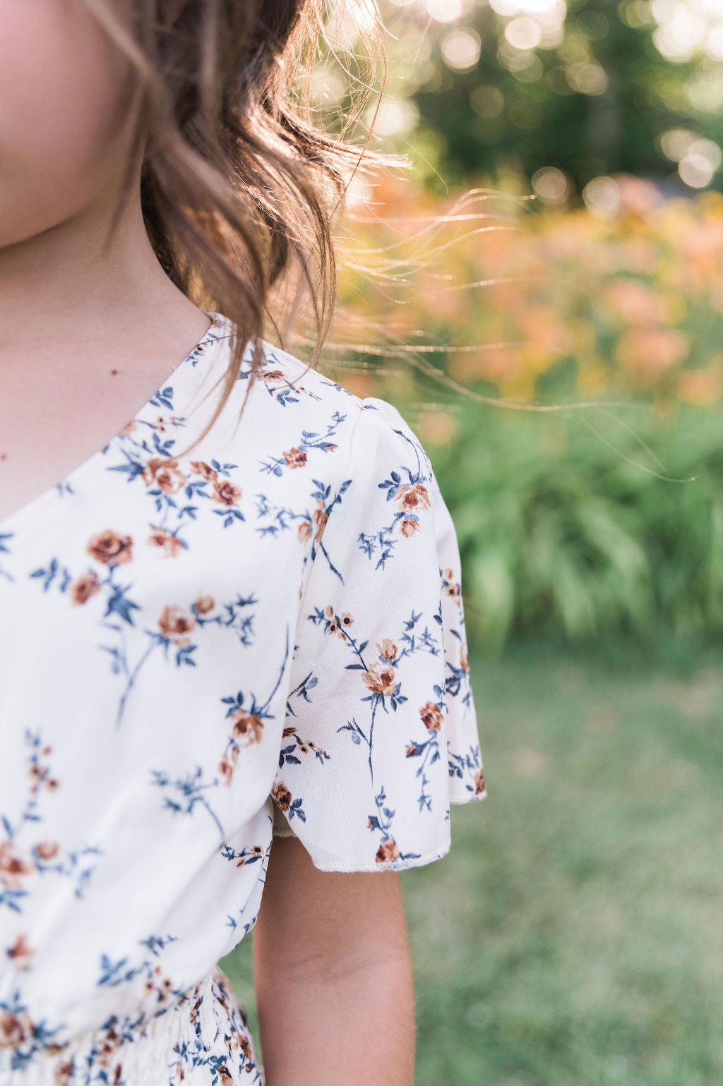 Girl Michaela Floral Dress