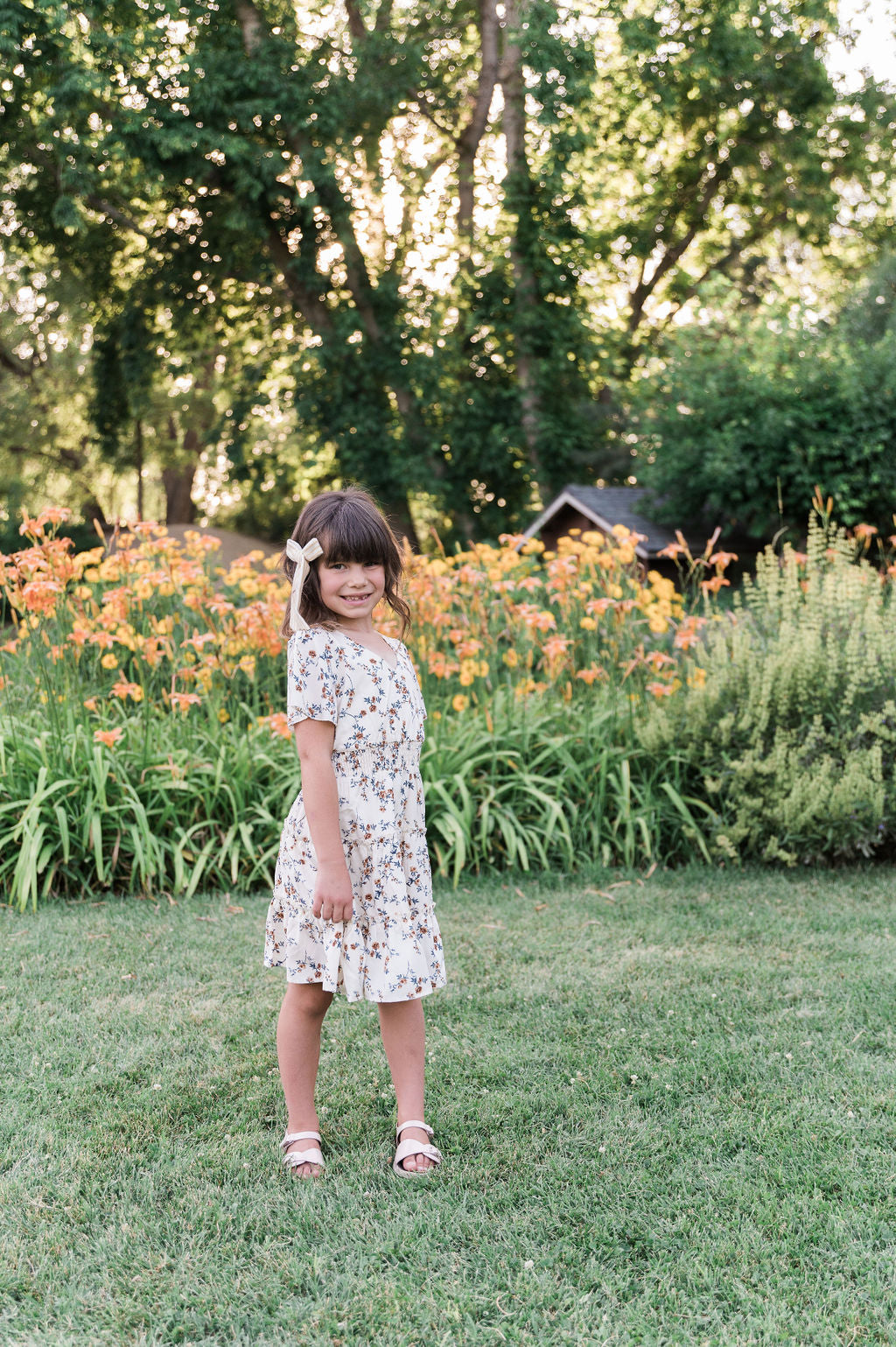 Girl Michaela Floral Dress