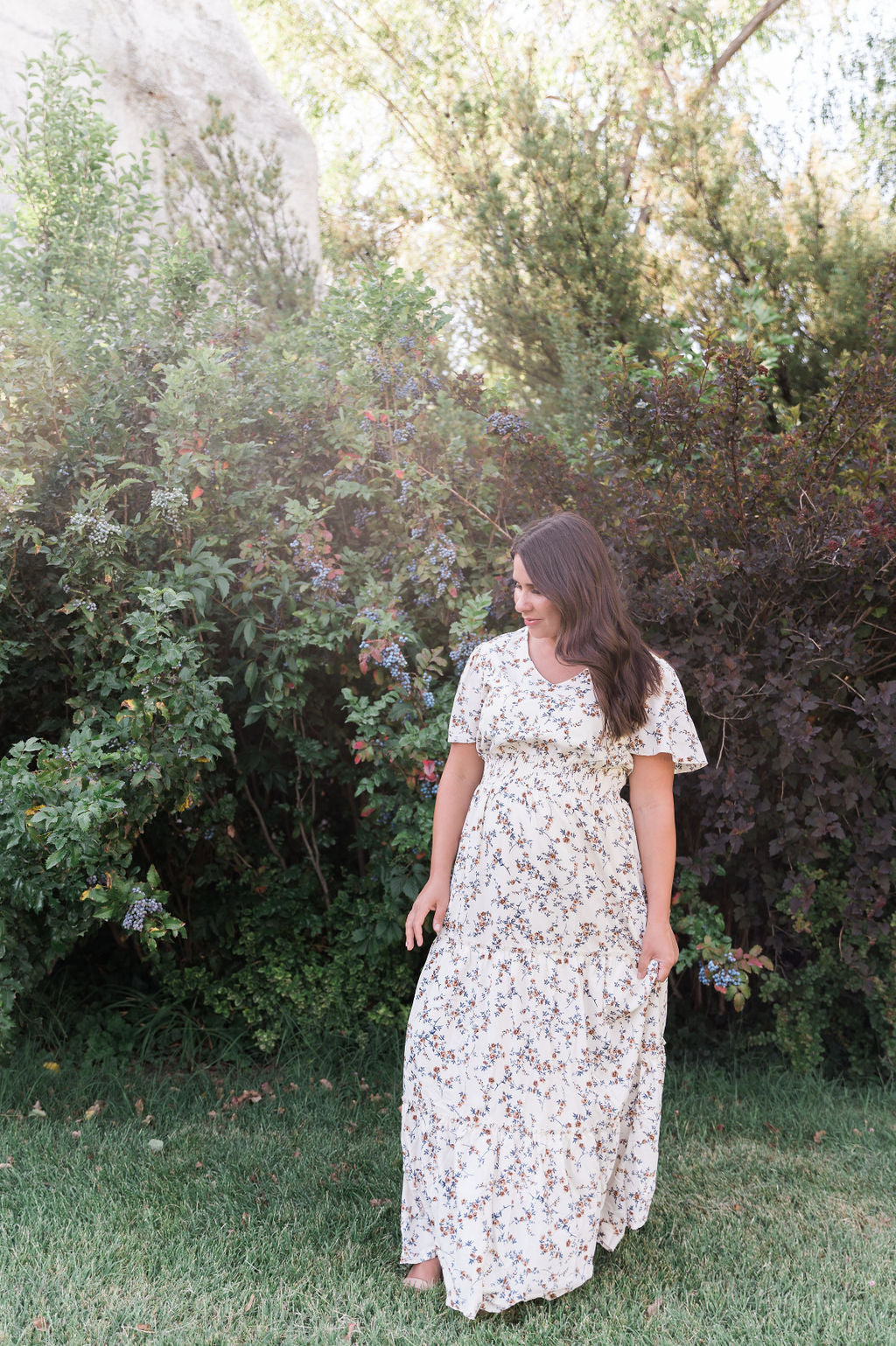 Michaela Floral Maxi Dress