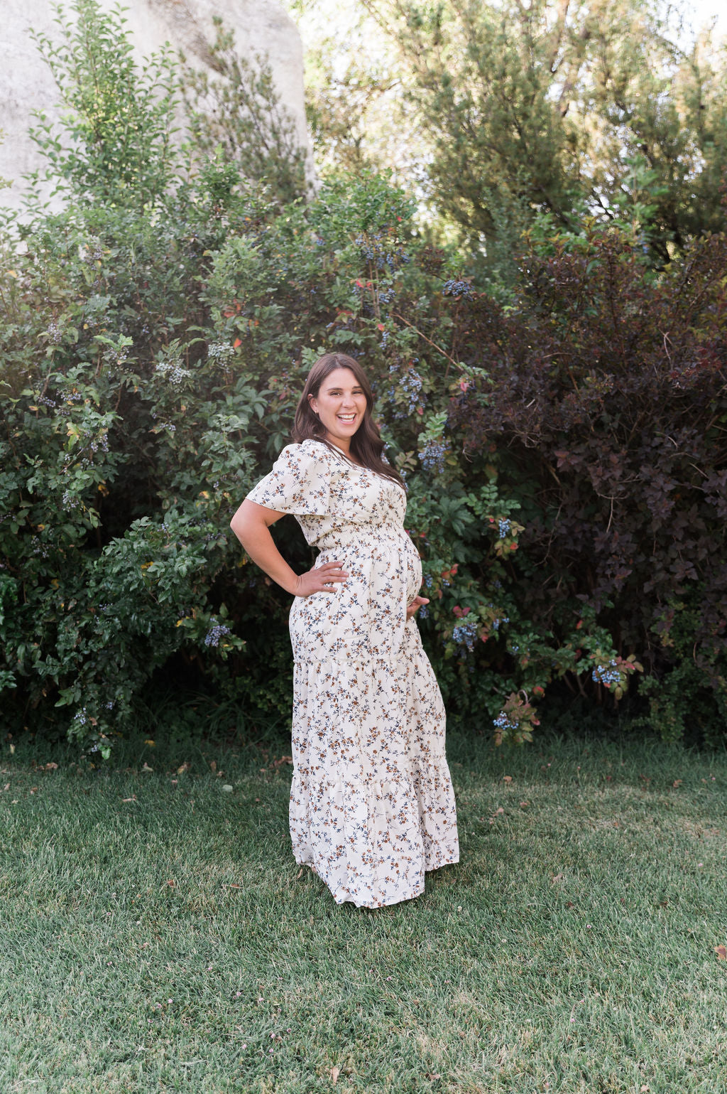 Michaela Floral Maxi Dress