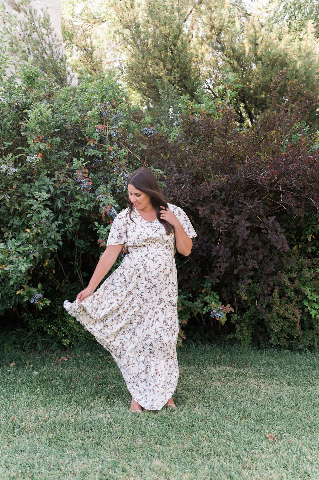 Michaela Floral Maxi Dress