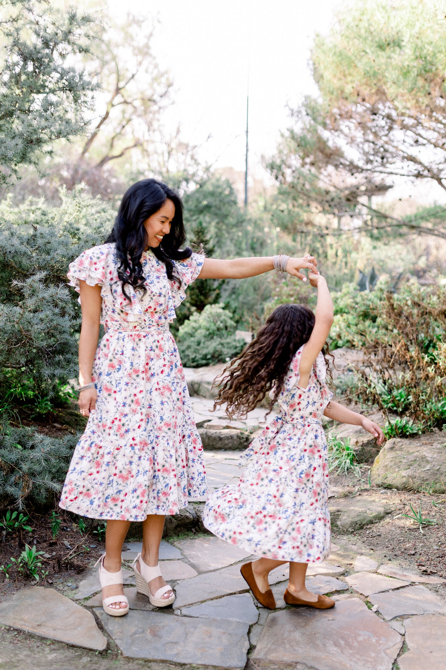 Alina Midi Floral Dress