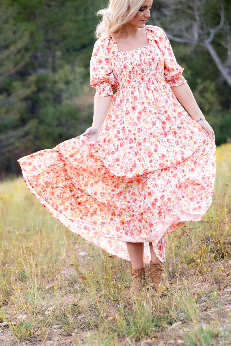 Celeste Floral Maxi Dress