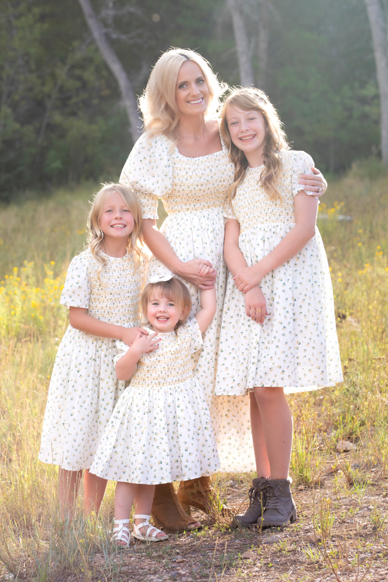 Sofia Embroidered Cotton Floral Dress Sofia Embroidered Cotton Floral Dress