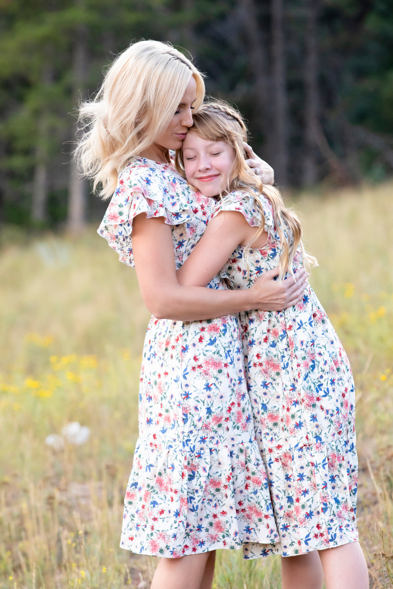 Alina Mini Floral Dress