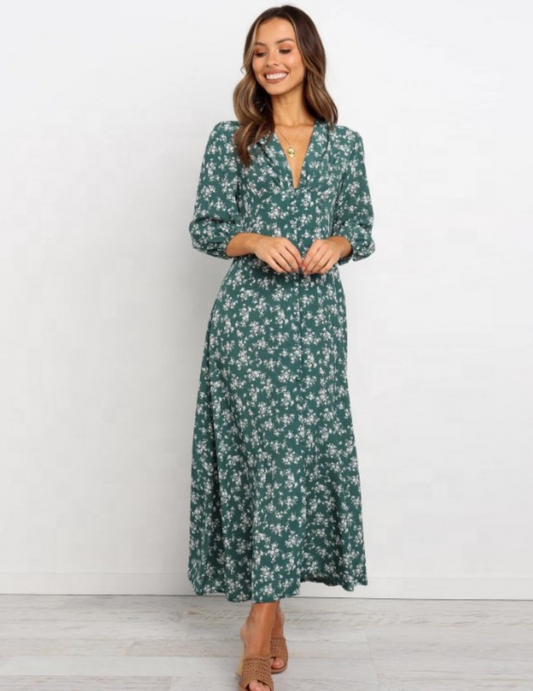 Flora Maxi Dress Floral