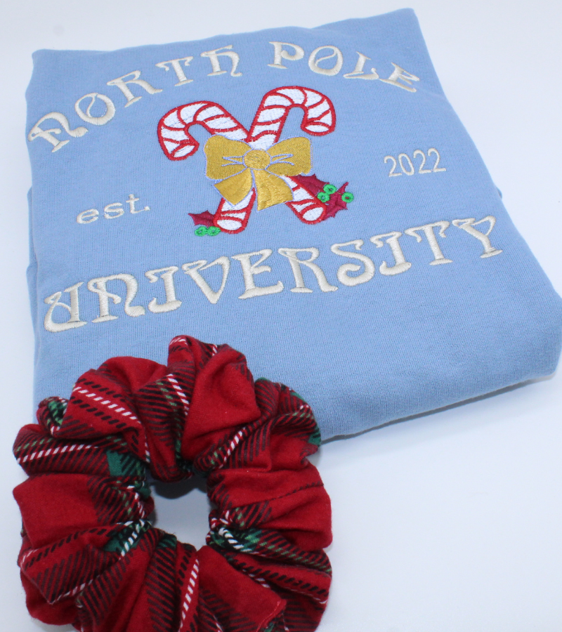 North Pole University  Christmas Sweatshirt