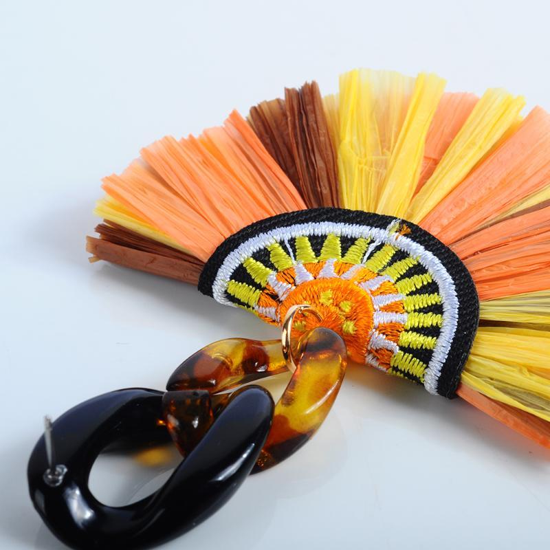 COLORFUL TASSEL  EARRINGS