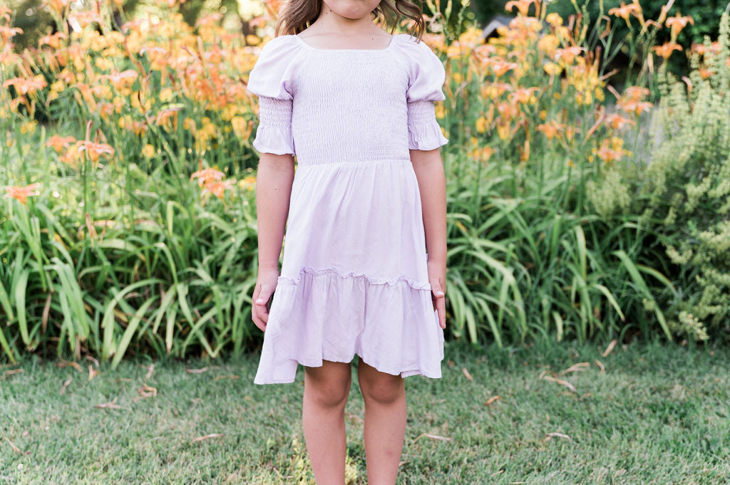 Nicolette Girl Jacquard Dress