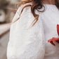 Myla White Midi Lace Dress