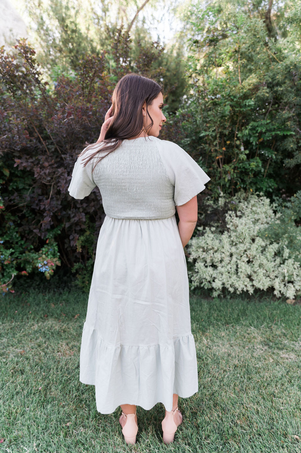 Laurel Jacquard Cotton Dress