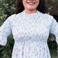 Dahlia Floral Midi  Dress
