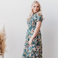 Mira Smoked Floral Midi Dress
