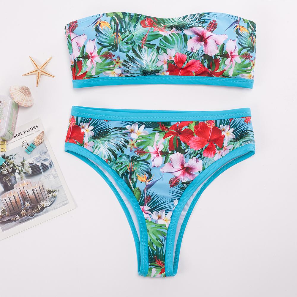 SUNSHINE DAY IN THE TROPICS PRINT BIKINI