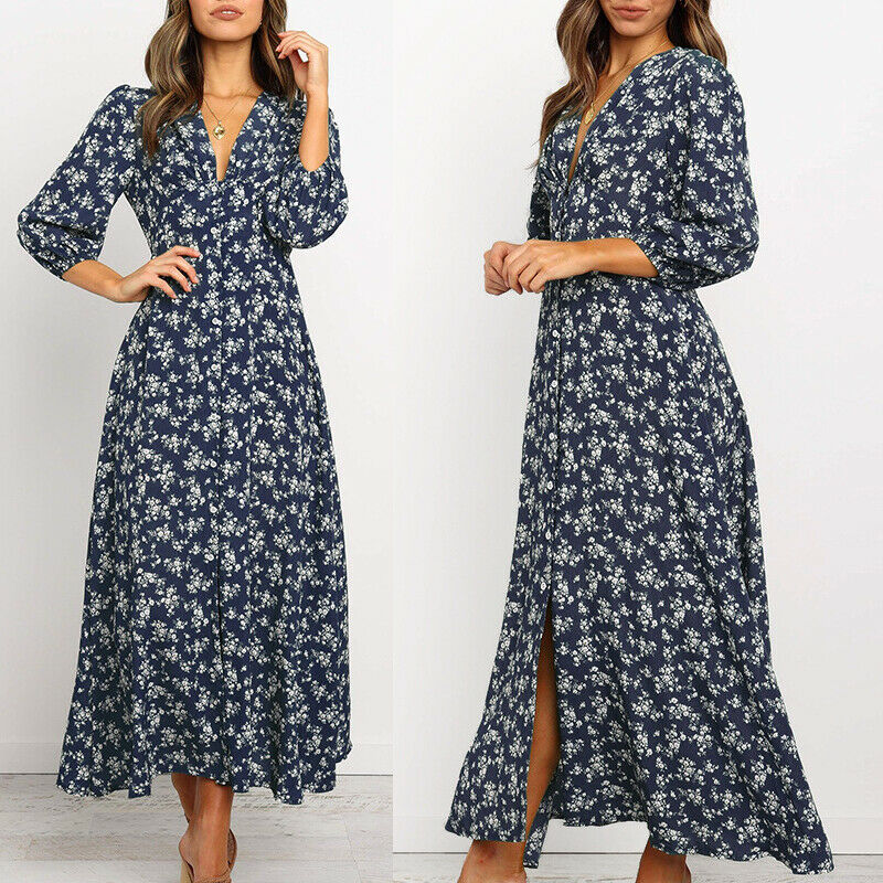 Flora Maxi Dress Floral