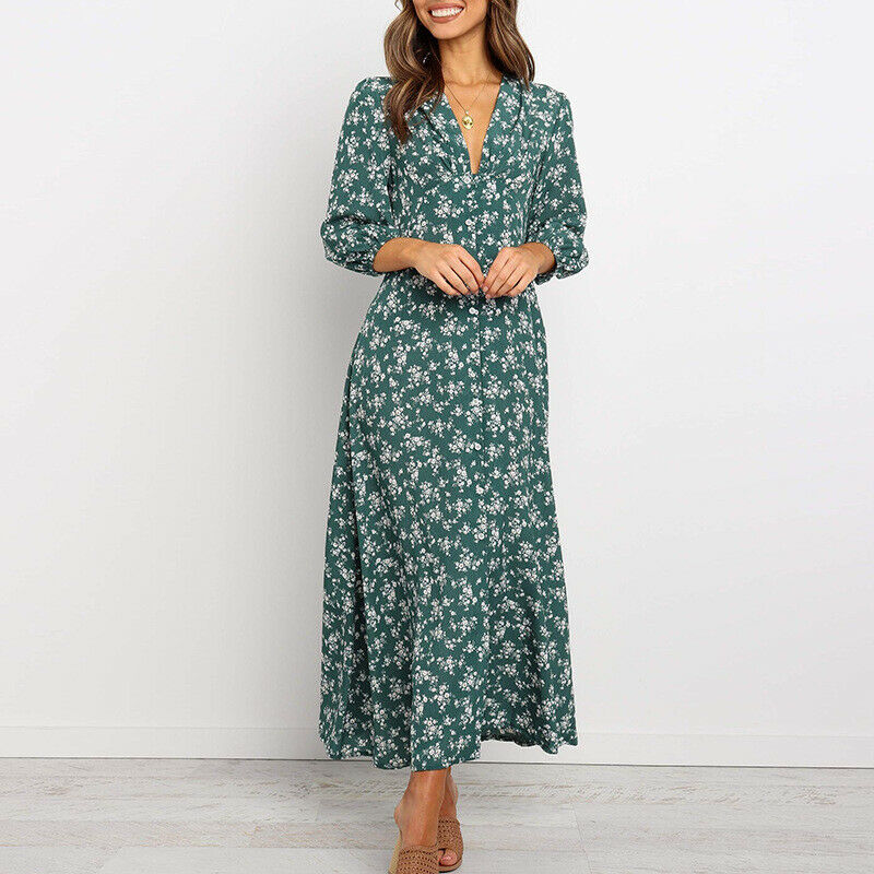 Flora Maxi Dress Floral