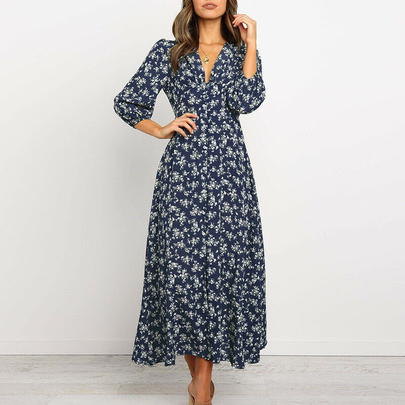 Flora Maxi Dress Floral