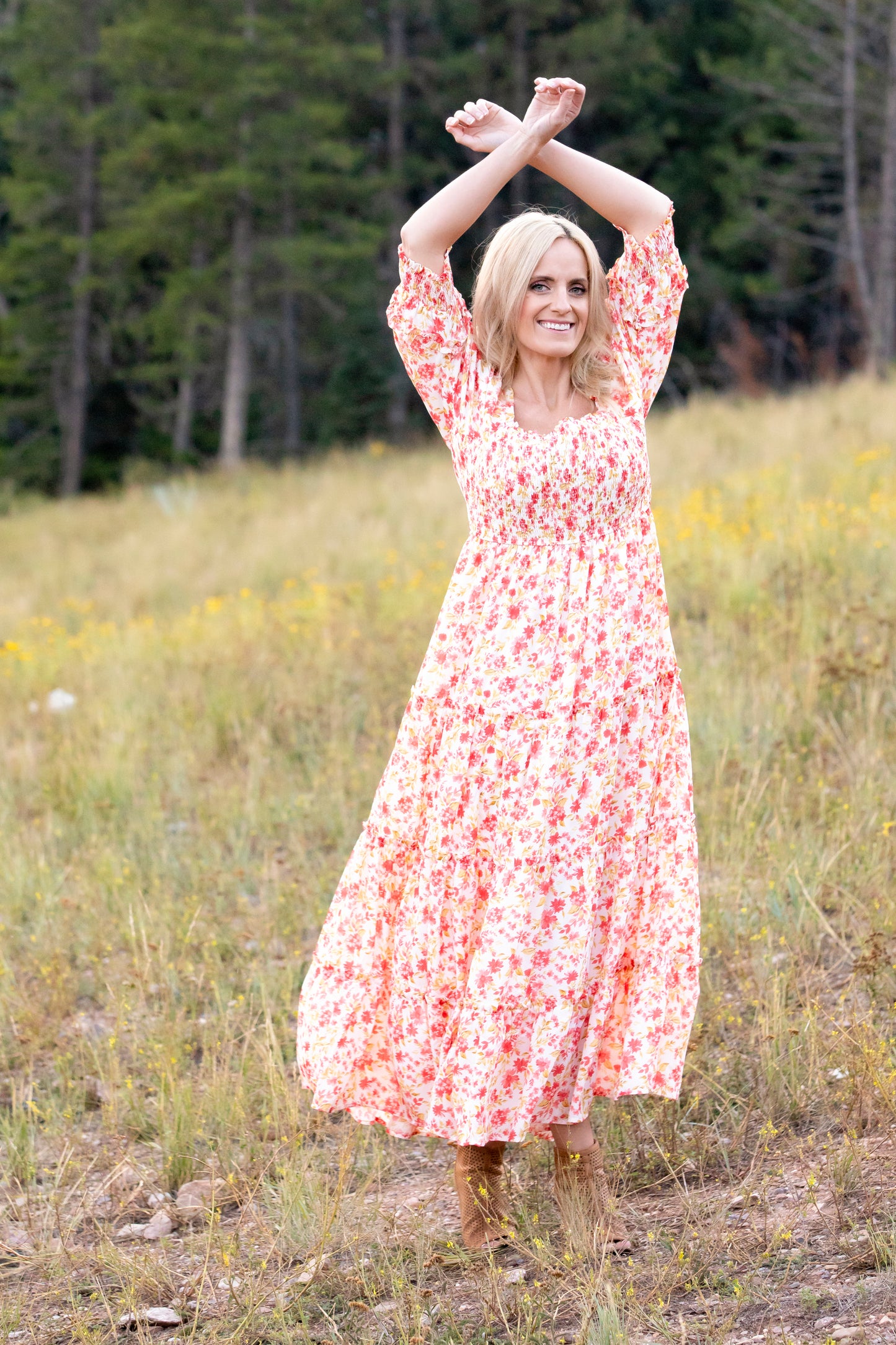 Celeste Floral Maxi Dress